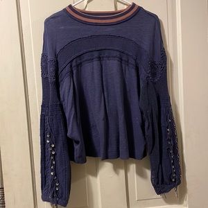 Free People Fringe Top